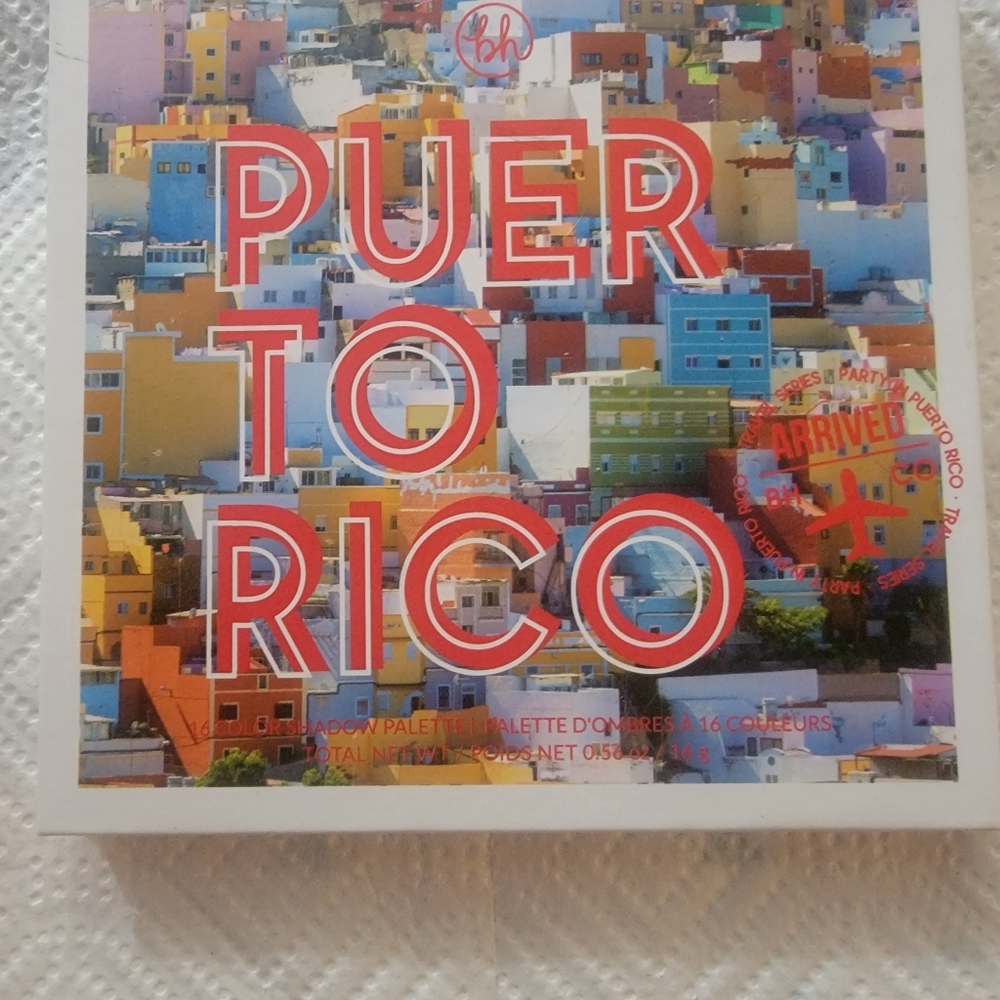 BH cosmetics Puerto Rico eyeshadow pallette